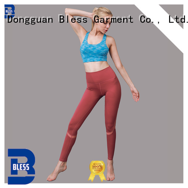 Bless breathable high waisted yoga pants wholesale for women