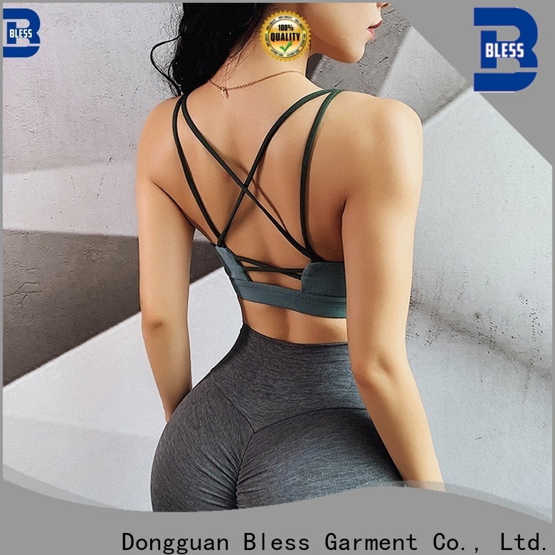 Bless Garment yoga wrap top from China for sport