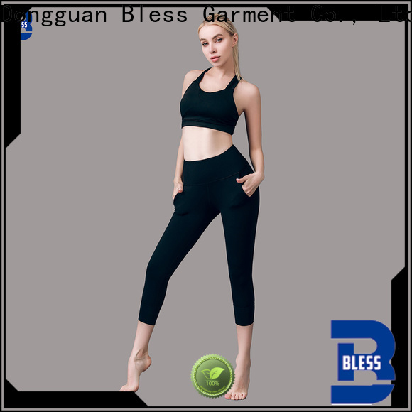 Bless Garment fashion sports wear set from China for gym