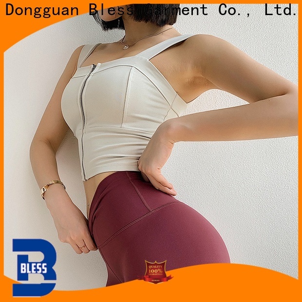 Bless Garment mesh sports top reputable manufacturer for gym