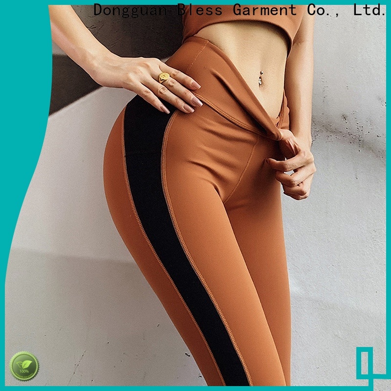 Bless Garment high-waist camouflage yoga pants supplier for workout
