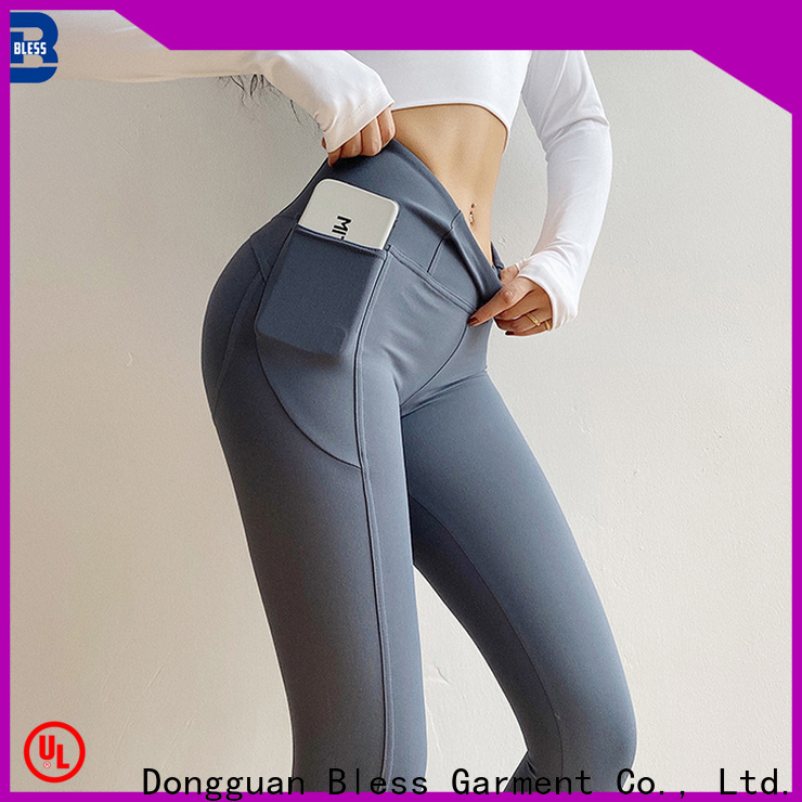 Bless Garment athletic yoga pants from China for fitness