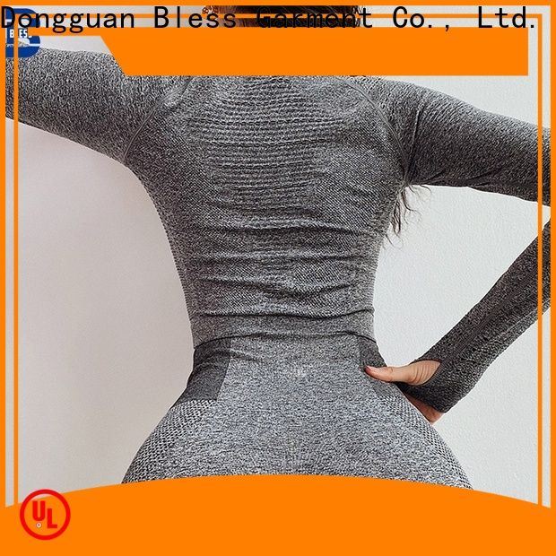 Bless Garment workout tops for women supplier for exercise