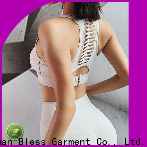Bless Garment fashion sport bra and short set from China for gym
