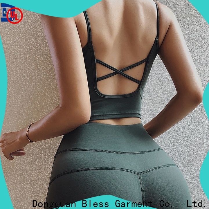 Bless Garment sports bra and panty sets customized for sport
