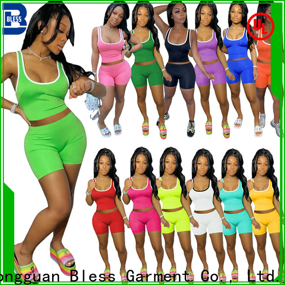 Bless Garment fashion gym clothing set reputable manufacturer for workout