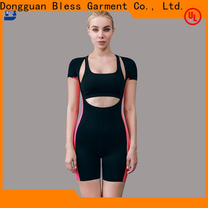 Bless Garment backless one piece yoga outfit factory price for outdoor exercise
