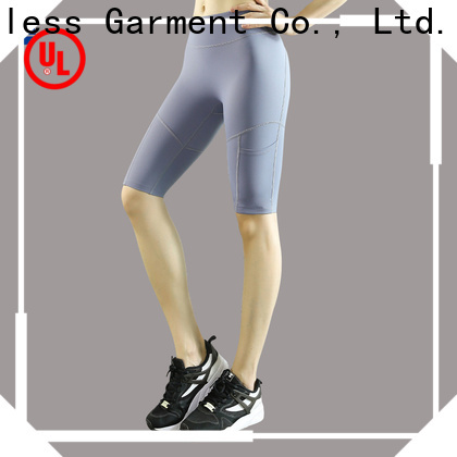 nylon ladies exercise shorts from China for workout