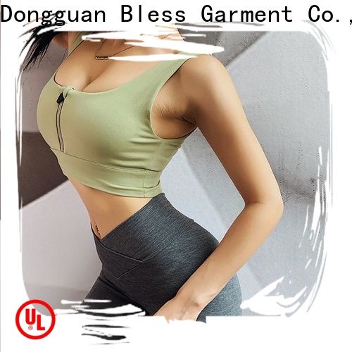 Bless Garment wholesale seamless gym top from China for gym