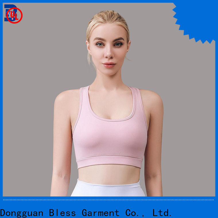 Bless Garment strappy sports bra reputable manufacturer for gym