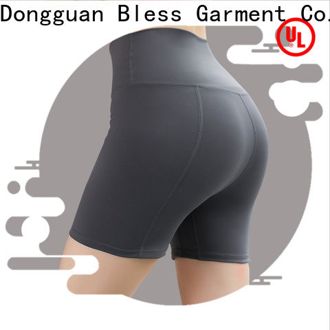 Bless Garment women's running shorts with pockets customized for sport