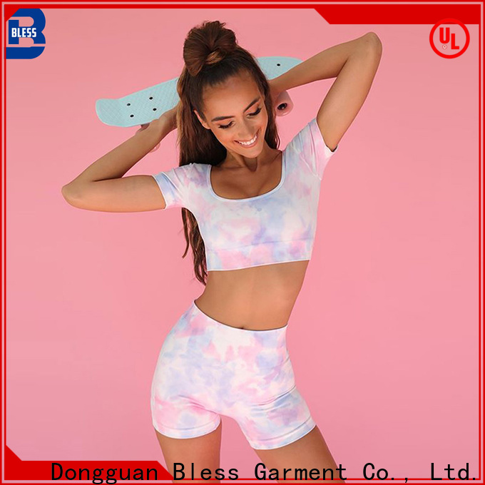 Bless Garment comfortable plus size yoga sets reputable manufacturer for gym