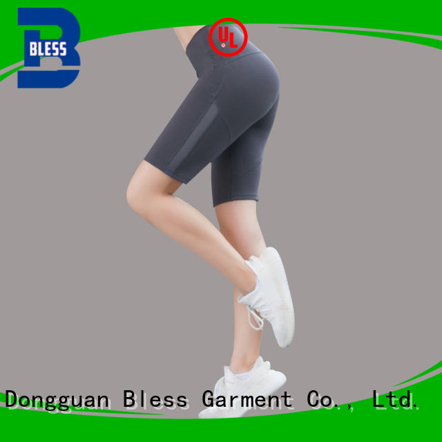 high-waist fitness shorts from China for sport