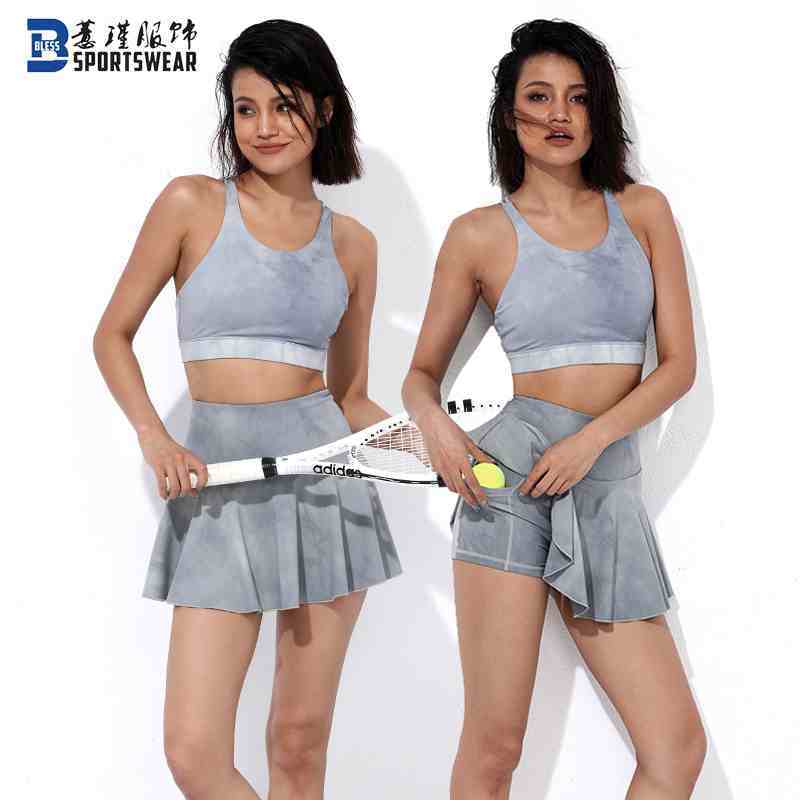 Popular Women's Sports Tennis Wear Golf Skirt Pants Pleated Shorts Waist Ball Pocket Plus Size Skirt Pants